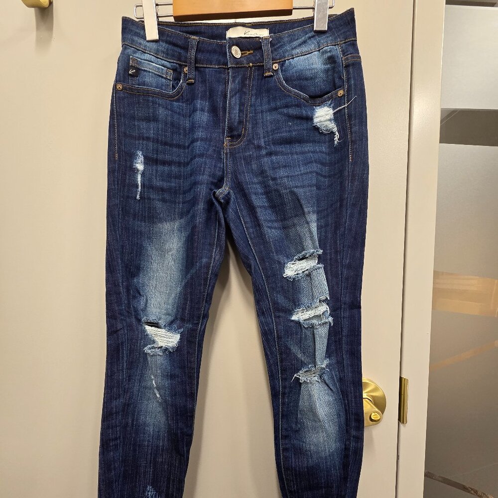 KanCan Distressed Skinny Jeans